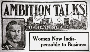 Heading from a 1912 Alexandria Times-Tribune Column